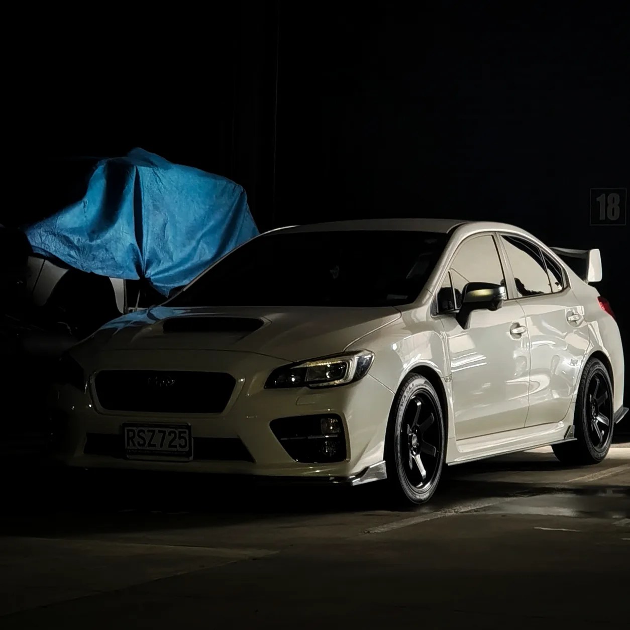 Subaru WRX with Zivent window tinting