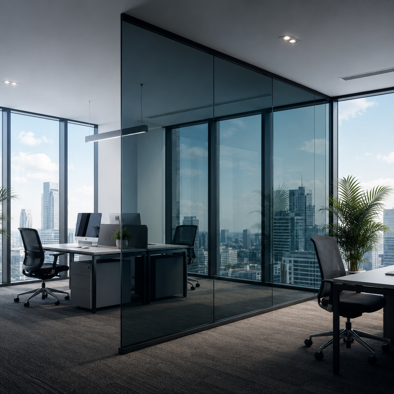 Architecture window film for homes and workplaces
